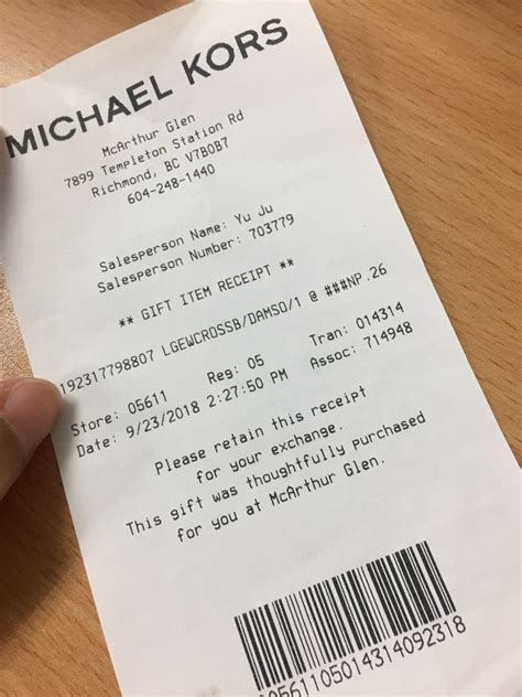 michael kors return no receipt|michael kors return policy.